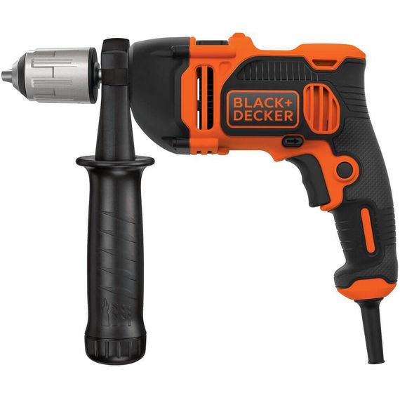 Дрель сетевая ударная BLACK+DECKER BEH850 | Зображення 1