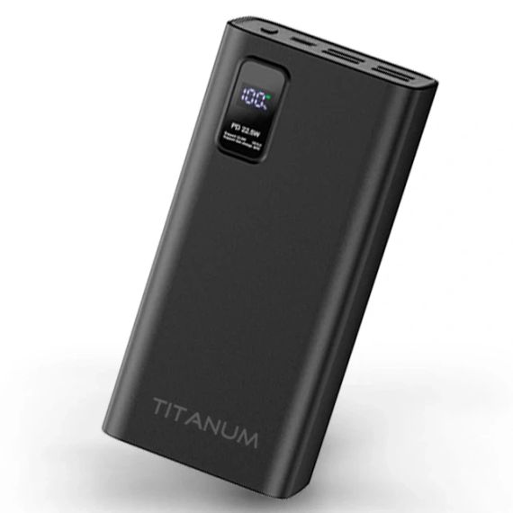 TITANUM 728S 30000mAh 22.5W Black Повербанк | Зображення 2