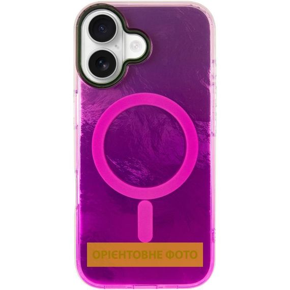 Чохол TPU Shiny Mountain (MagFit) для Apple iPhone 17 (6.3") Pink | Зображення 1