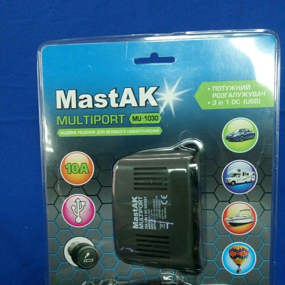 Разветвитель прикуривателя  MastAK MU-1030 | Зображення 4