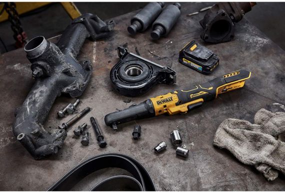 Гайковерт кутовий - трещотка акумуляторний безщітковий 102Нм DeWALT DCF510E2G | Зображення 7