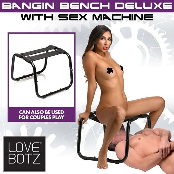 Секс-машина стілець Deluxe Bangin' Bench with Sex Machine мультишвидкісна | Зображення 8