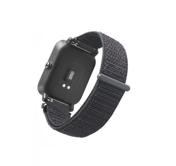 Нейлоновий ремінець для годинника Xiaomi Huami Amazfit Sport SmartWatch - Black | Зображення 1