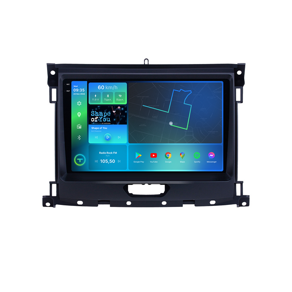 Штатна магнітола Torssen 2K DTS Ford Ranger 19+ F9432 4G Carplay DSP | Зображення 1