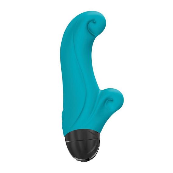 Вибратор-кролик Fun Factory OCEAN Aquamarine, для клитора и точки G, 6 режимов, на батарейках Sex Aura | Зображення 1