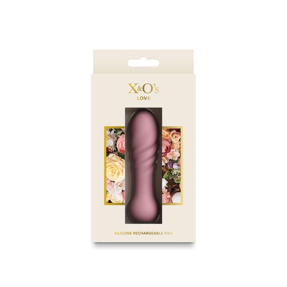 Міні-вібратор NS Novelties X&O's - Love - Dusty Rose Sex Aura | Зображення 2