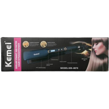 Професійний випрямляч для волосся з керамічним покриттям Kemei JB-KM-8879 | Зображення 3
