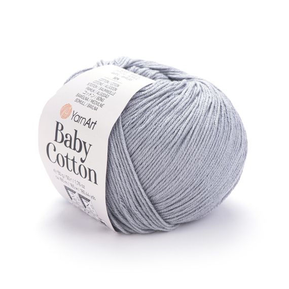 Пряжа YarnArt Baby Cotton No 452 (Ярнарт Бебі Коттон) 50 г / 165 м напівбавовна для дитячих речей та іграшок амігурумі