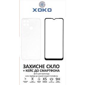 Чехол для мобильного телефона XoKo Ultra Thin Proof + Glass Full Cover Ultra-Thin iPhone 15 Pro Black (XK-CS-ULT-AP-IP15Pr)