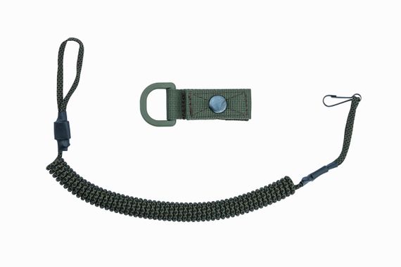 Шнур страховий витовий Пистолетний Тренчик для пістолета паракорд олива пікселів 974-1 ms | Зображення 1