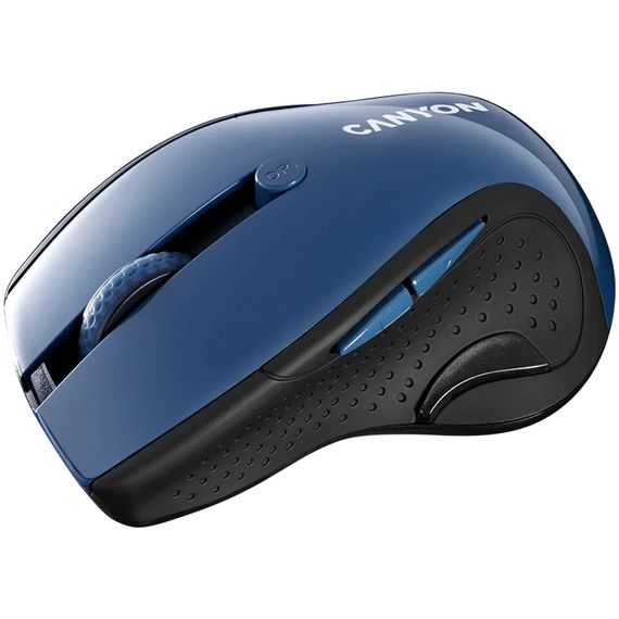 Мышь компьютерная безпроводная Canyon CNS-CMSW01BL Blue синяя | Зображення 2
