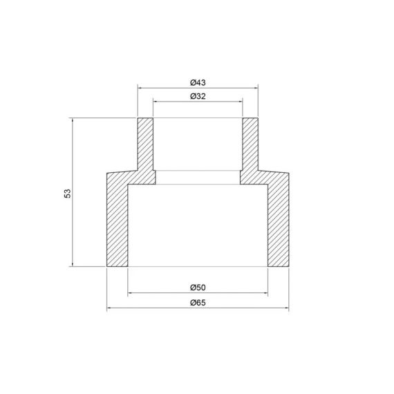 Муфта PPR Thermo Alliance 50х32 | Зображення 1