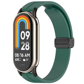 Ремешок Line Magnetic для Xiaomi Mi Band 9/8 Зеленый / Green