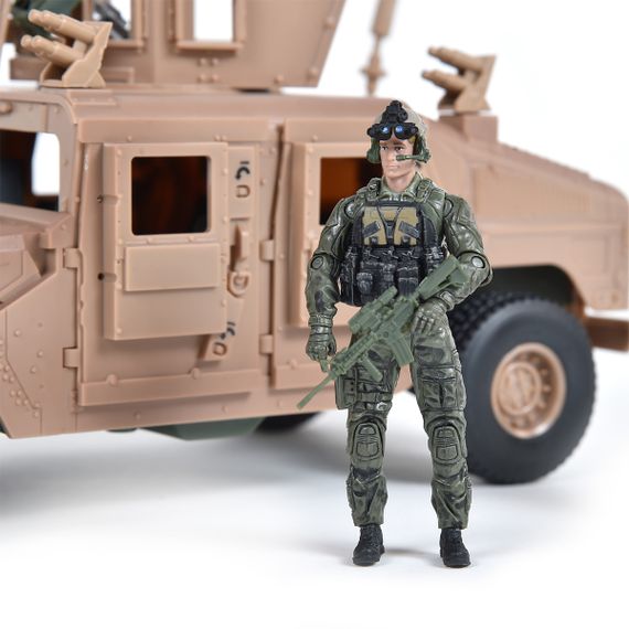 Набір ігровий бронеавтомобіль Humvee M1114 | Зображення 3