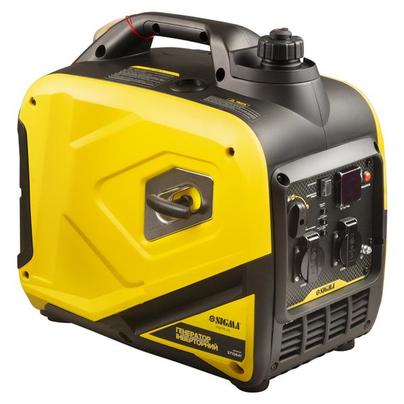 Генератор інверторний SIGMA 3.2/3.4 кВт, однофазний, ручний запуск (5710641) | Зображення 2