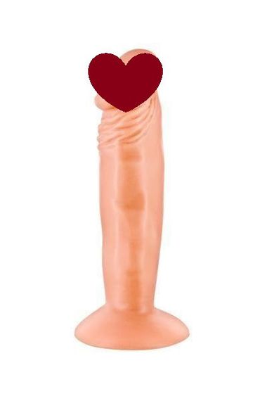 Фалоімітатор Real Body — Real Zack Flesh, TPE, діаметр 3,7 см Sex Aura