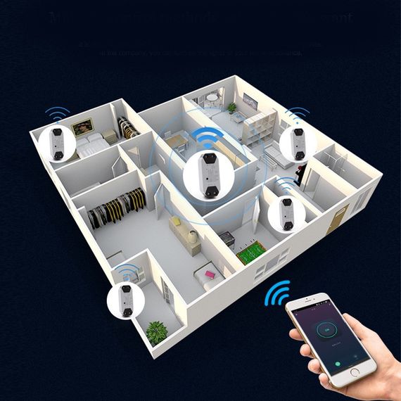 Wi-Fi реле для розумного будинку Smart Home 10А ∙ Розумний вай фай смарт вимикач з керуванням через додаток iOS / Android | Зображення 5