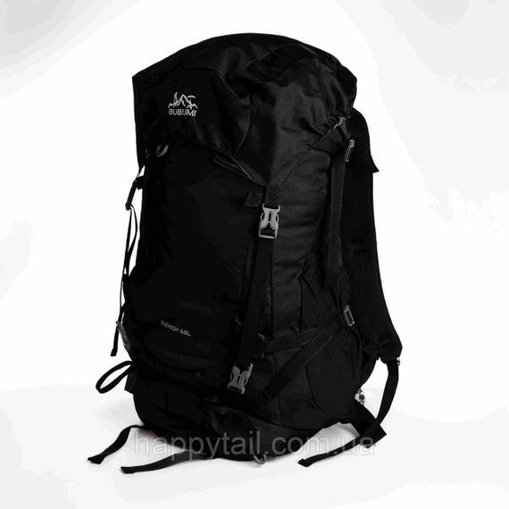 Туристичний рюкзак Slow Journey 68 л, чорний, з кріпленням MOLLE Чорний SJ-0036-2B | Зображення 1