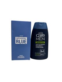 Чоловічий набір Avon Men Шампунь 2-в-1 проти лупи 200 мл + туалетна вода 100 мл