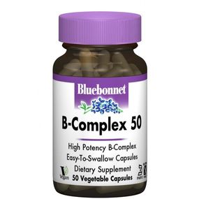 В комплекс Bluebonnet Nutrition B-Complex 50 50 Veg Caps