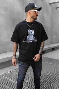 Футболка з ДТФ принтом (оверсайз)