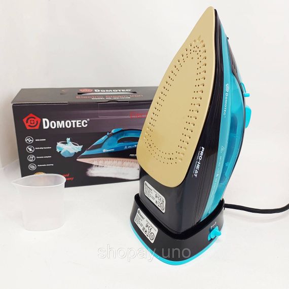 Зручна праска для одягу Domotec, Професійна праска з паровою системою Електрична для речей NX-64 | Зображення 5