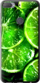 Чохол на HTC Desire 12 Plus Зелені часточки лимона "852u-1485-2448"