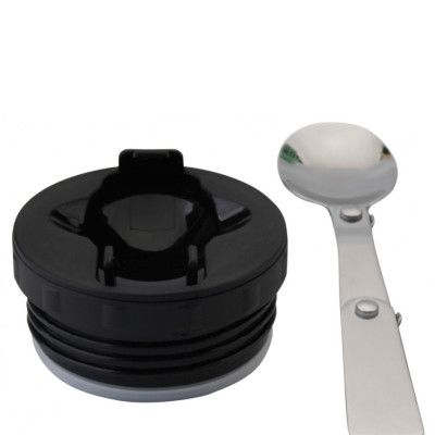 Термос пищевой KingHoff KH-1460 0.75 л черный | Зображення 1