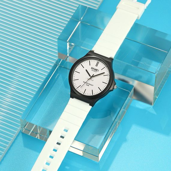 Чоловічий годинник Skmei 2108BKWT Black-White | Зображення 2