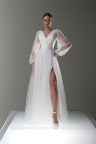 Весільна сукня з блиску