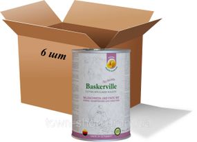 Влажный корм для собак Вaskerville. Holistic Дикий кабан и утка с тыквой, зеленью и грибами, 800 г ( 6 шт.