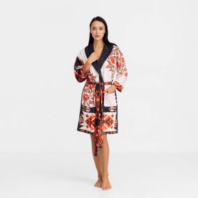 Халат жіночий з плюшевого велюру ексклюзивний Harley Origins 18339 L-XL