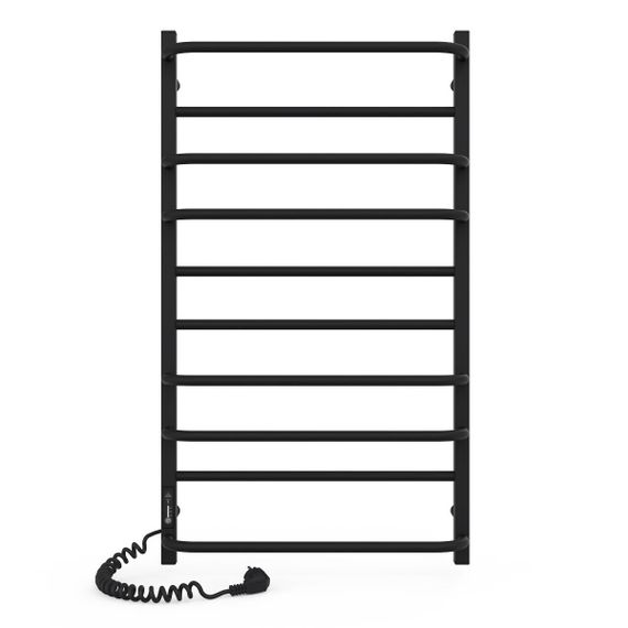 Электрическая полотенцесушилка Laris Зебра Комфорт ЧФЧ10 500 х 900 Е (подкл. слева) R3 | Зображення 1