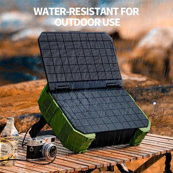 Портативная электростанция Browey Solar Panel 22W PN-600 евроверсия 600W Портативная зарядка Електрогенератор | Зображення 4