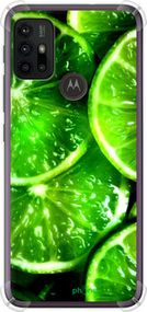 Чохол на Motorola Moto G30 Зелені часточки лимона "852sp-2320-2448"