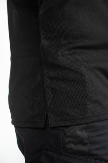 Поло чорне Coolpass Black довгий рукав Military Поліція | Зображення 8