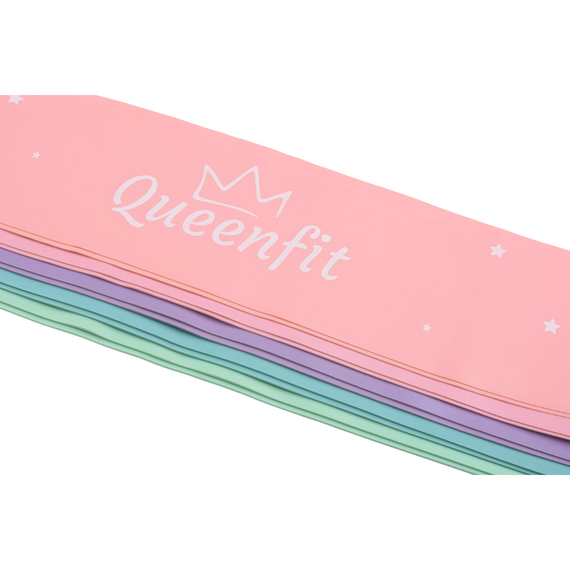 Набір резинок для фітнесу Queenfit 0,5-30кг Q-66109 | Зображення 4