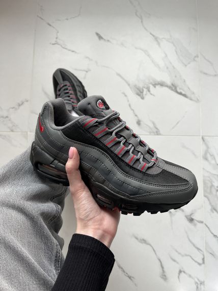 Кросівки  Air Max 95 Dark Triple Grey (топ якість) 0139 44 | Зображення 6