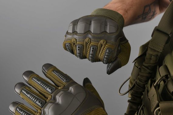 Рукавиці тактичні 2E Tactical  , Sensor Touch L, хакі (2E-MILGLTOUCH-L-OG) | Зображення 5