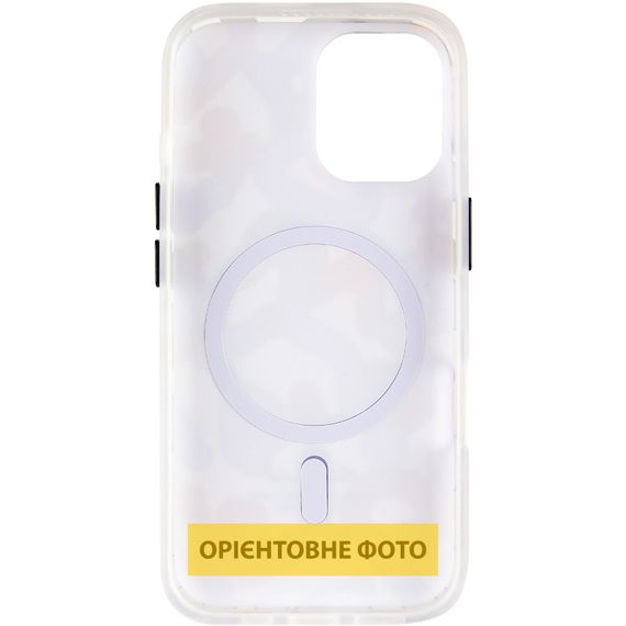 TPU чохол Pastel Chaos with Magnetic Fit для Apple iPhone 16 (6.1") Black | Зображення 3
