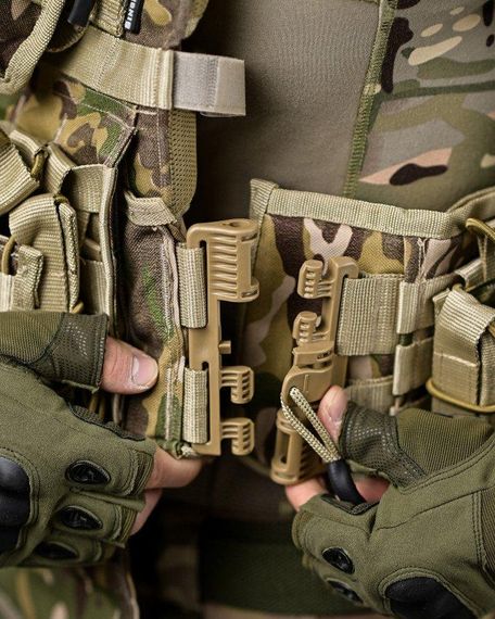 Качественная плитоноска мультикам Single sword STATIX мультикам  НП4872 | Зображення 3