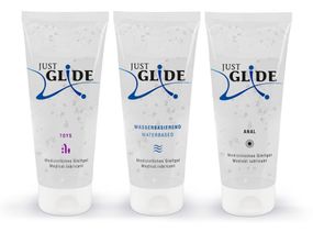 Набор лубрикантов - Just Glide, 3x200 мл Sex Aura