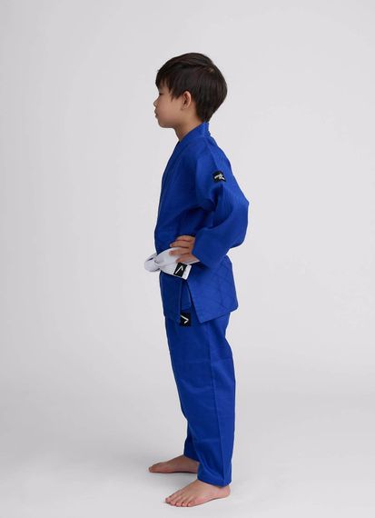 Синє дитяче кімоно для дзюдо IPPON GEAR FUTURE 2, 120 см | Зображення 2
