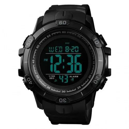 Годинник наручний чоловічий SKMEI 1475BK BLACK, Годинник тактичний протиударний, Годинник QH-387 армійський оригінал | Зображення 2