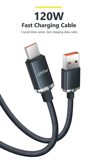 Кабель качественный Tupe-C USB для смартфона 2 метра | Зображення 1