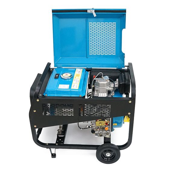 Генератор дизельний FULL FDL9000LE, 1-фазний 230V, 50Hz, 8.5kVA/6.8kW, бак 12,5 л, витрата 2 л/год, пуск: ручний/стартер (без | Зображення 3