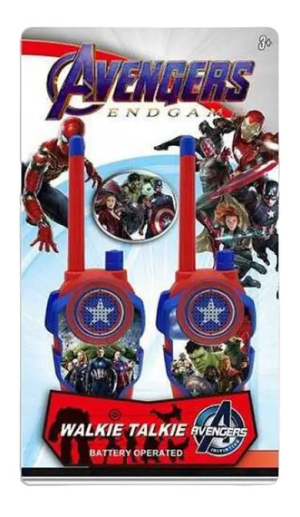 Дитяча рація на батарейках Walkie Talkie Avengers Набір 2 шт. | Зображення 1