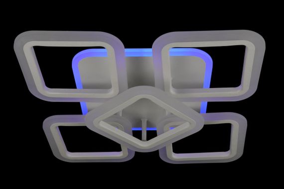 Люстра світлодіодна стельова LED світильник для квартири на стелю лед з пультом 25749 Білий 11х41х55 см. | Зображення 7