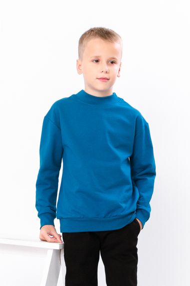Світшот для хлопчика Носи своє 110 Бірюзовий (p-11800-129211) | Зображення 1