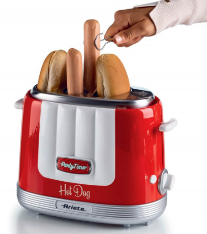 Бутербродниця Ariete 0206 HOT DOG RED | Зображення 1